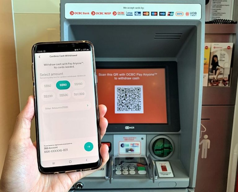 ¿Cómo puedo retirar efectivo sin tarjeta de cajero automático?